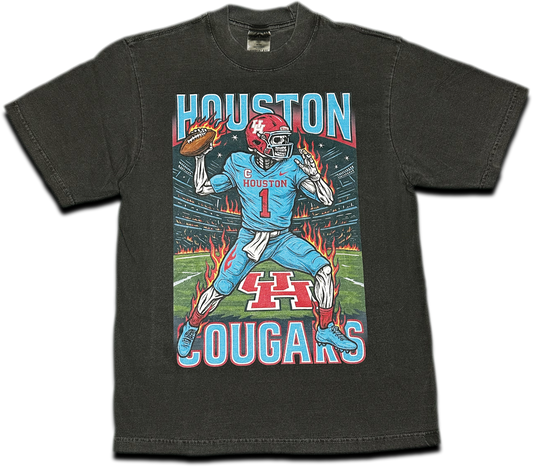 Houston Cougars Skeleton Tee